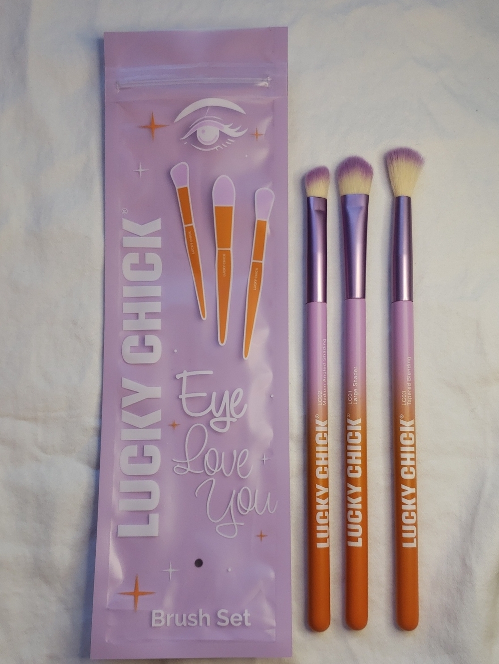 Lucky Chick brand Makeup brushes. New